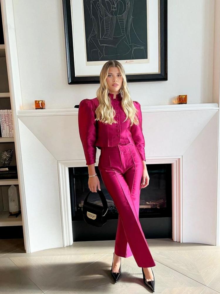 maneiras de usar um look all pink 