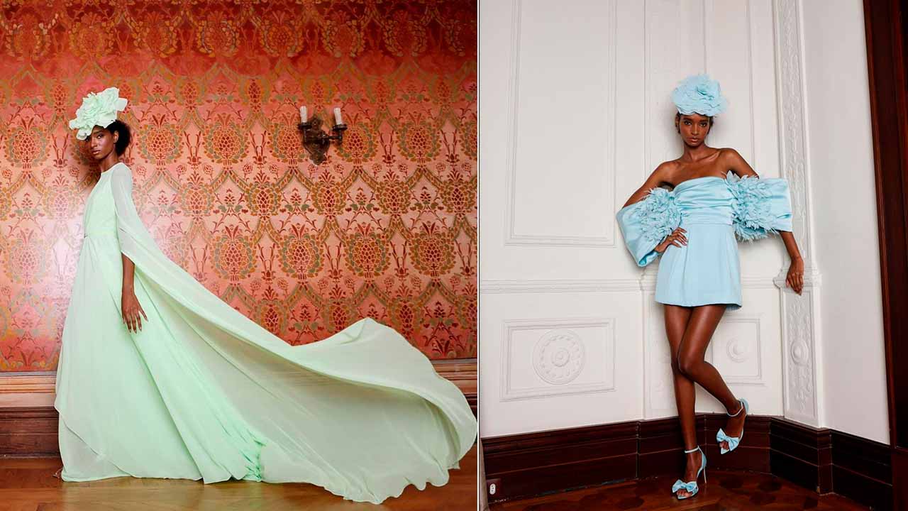 Vestidos de festa Marcelo Quadros.