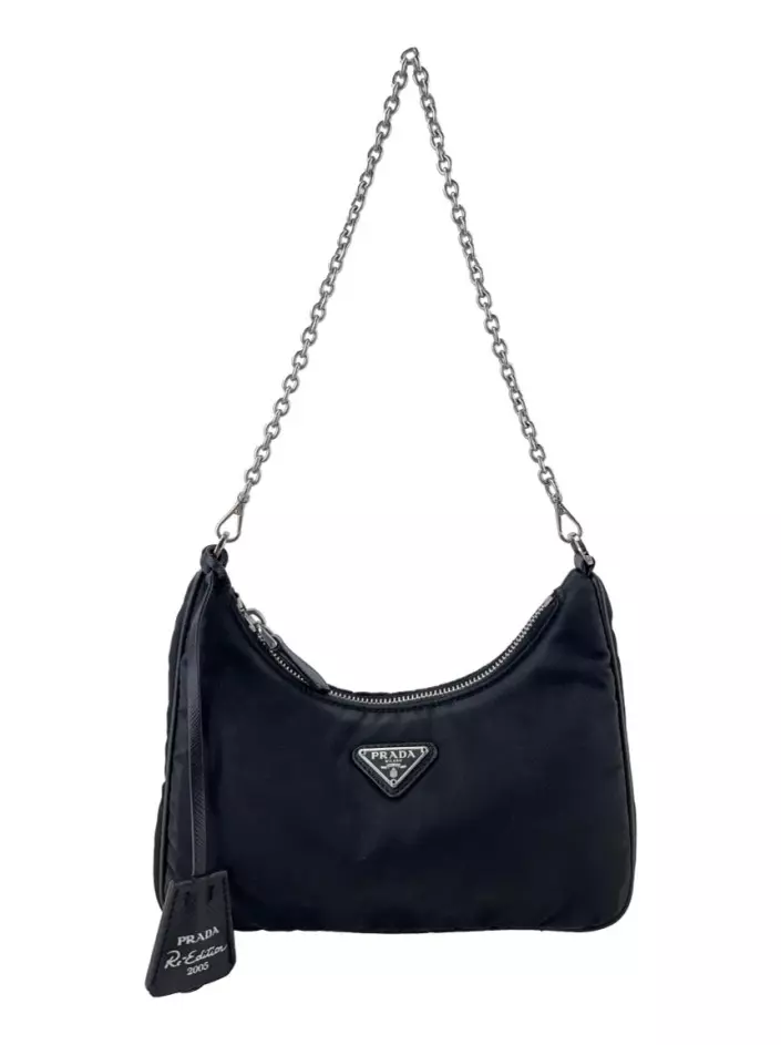 Bolsa de Nylon Prada Re-edition.