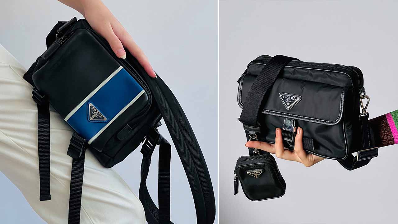 Bolsas Prada de Nylon.