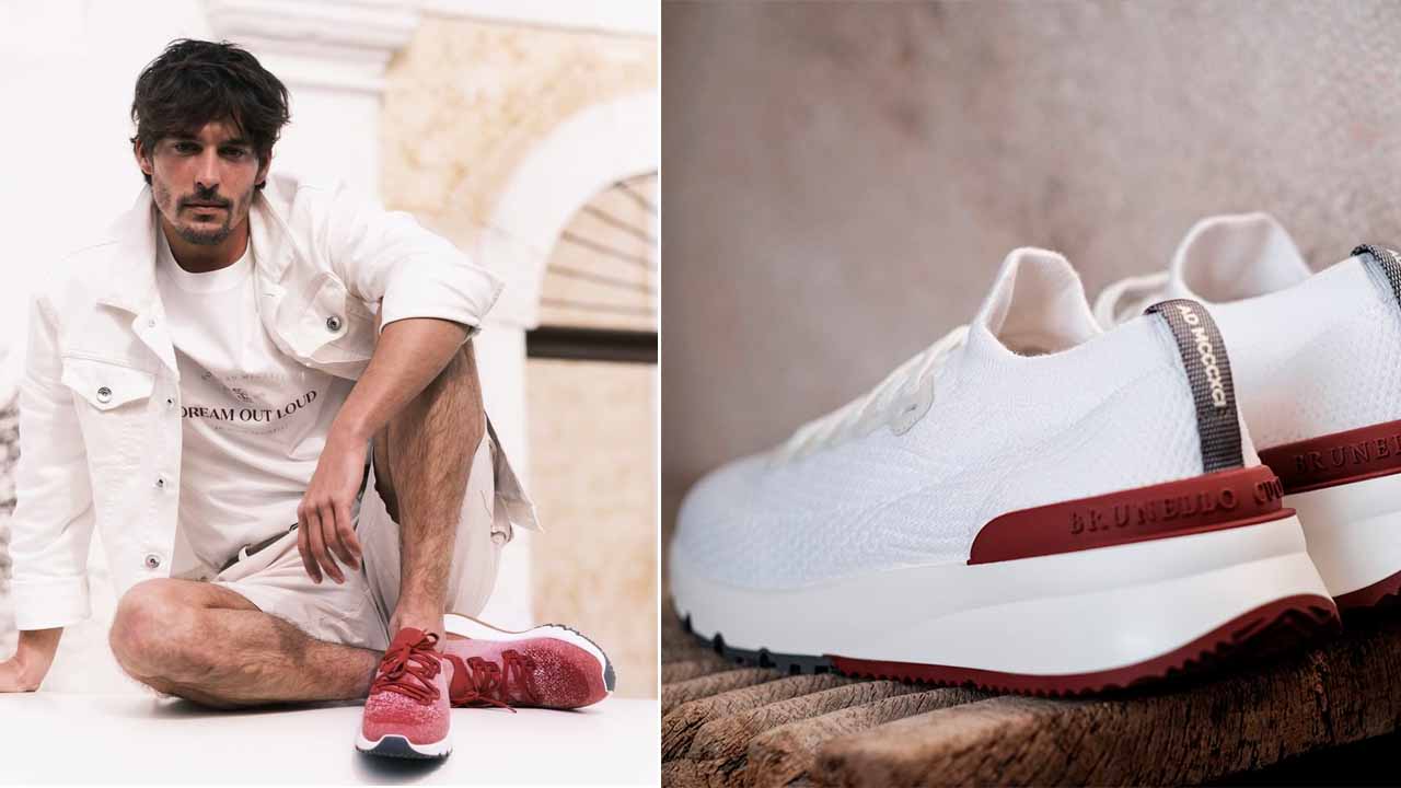 Roupas e sapatos Bunello Cucinelli o prrente perfeito para o Dia dos Pais.