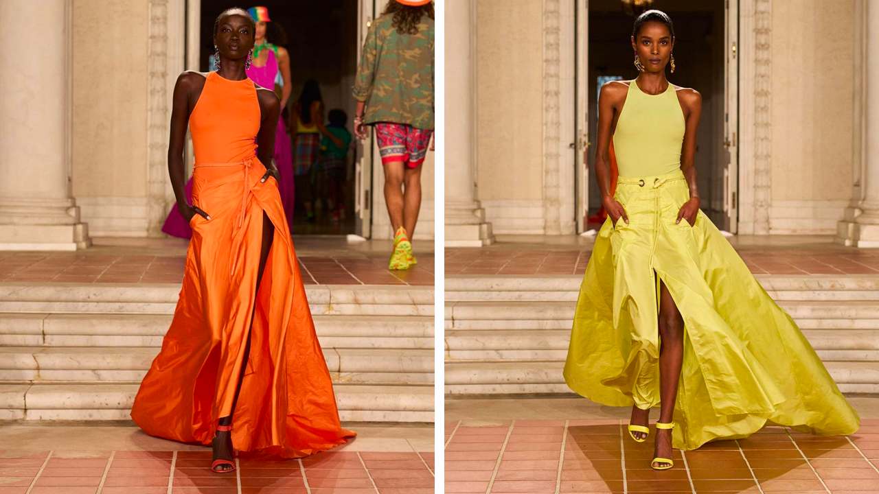 Desfile da Ralph Lauren em Los Angeles em Outubro de 2022. Clique na imagem e confira criações da marca. (Fotos: Reprodução/Instagram @ralphlauren)