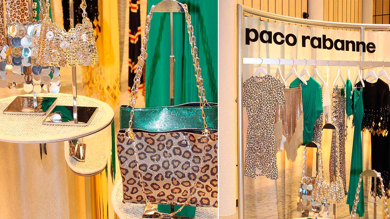 Pop-up da Paco Rabanne na Nk Store.