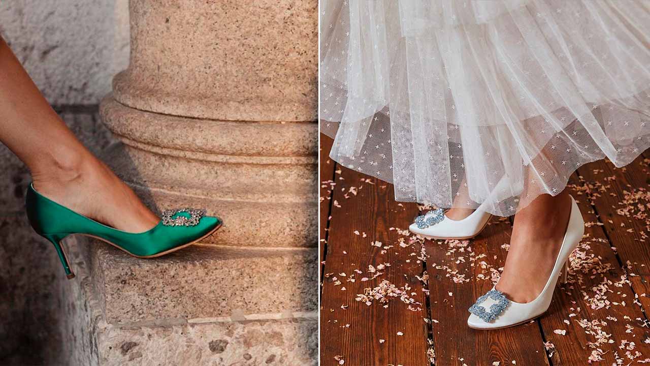 Sapatos Hangisi da Manolo Blahnik.