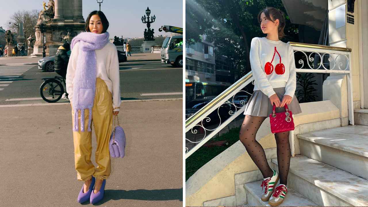 Foto 1: Reprodução/Instagram @aimeesong; Foto 2: Reprodução/Instagram @leleburnier. Clique na imagem e confira peças similares!