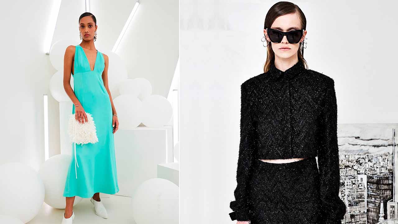 Vestidos de festa Gloria Coelho uma das marcas de luxo brasileiras.