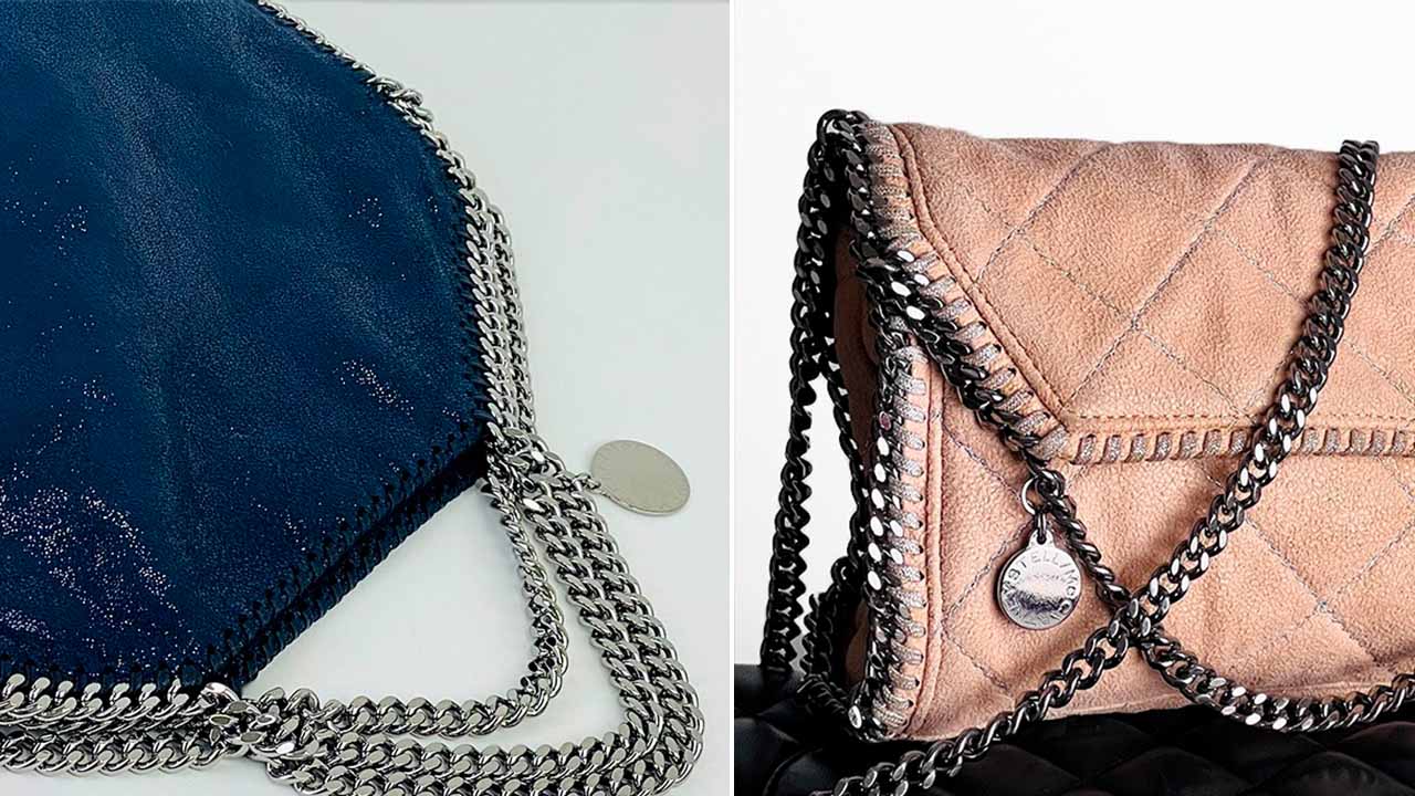 Bolsa Falabella da Stella Mccartney uma das marcas britânicas mais famosas do mundo.