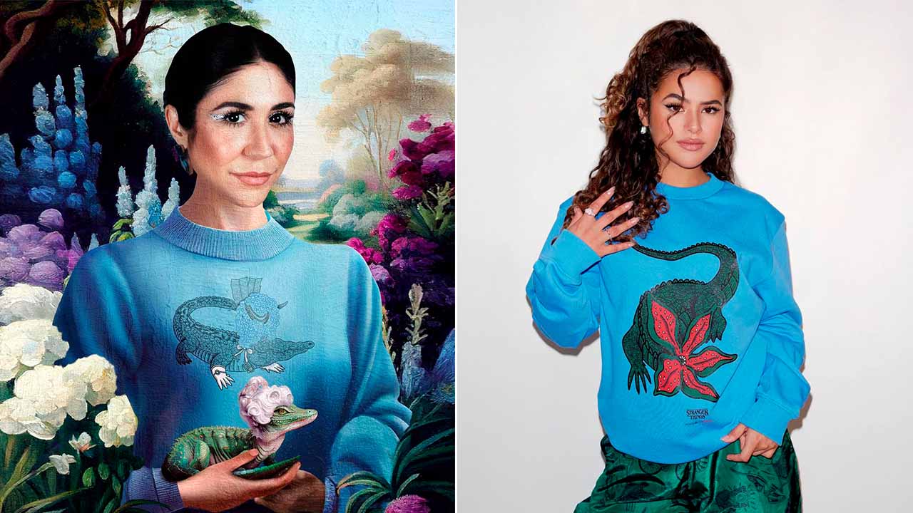collab entre lacoste e netflix.