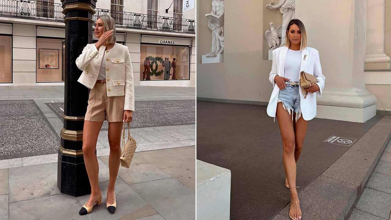 Bolsa Chanel  Double Flap combina com Shorts.