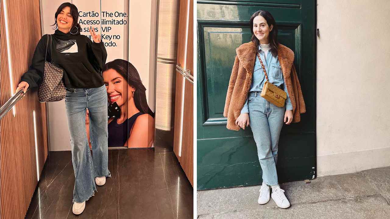 Foto 1: Reprodução/Instagram @camilacoutinho; Foto 2: Reprodução/Instagram @vicceridono. Clique na imagem e confira peças similares!