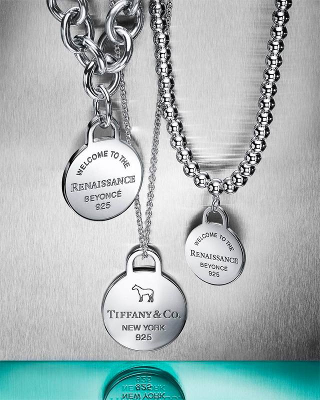 Peças da parceria Tiffany & Co x Beyoncé. Clique na imagem e confira mais criações da marca! (Foto: Reprodução/Instagram @tiffanyandco)