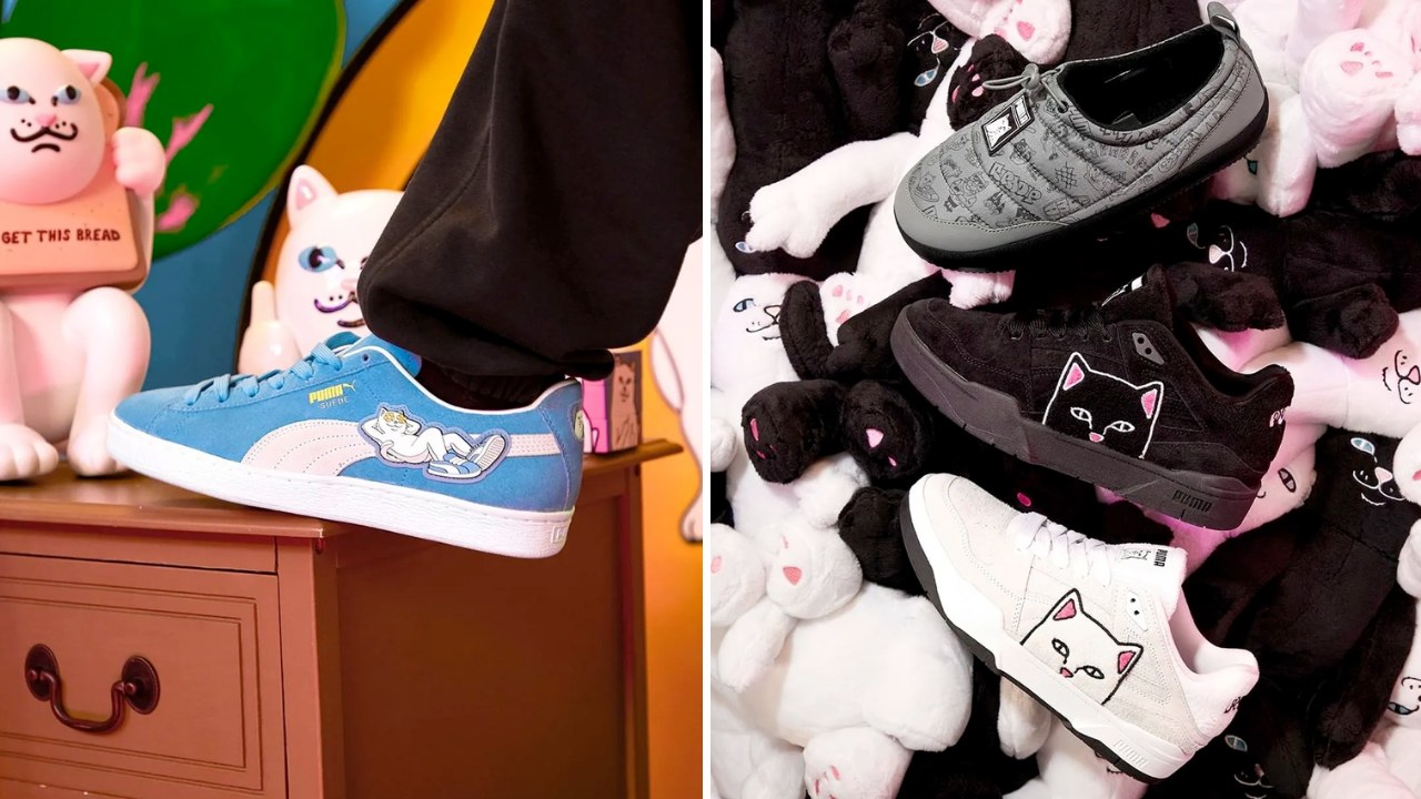 puma lança collab com a rip n dip