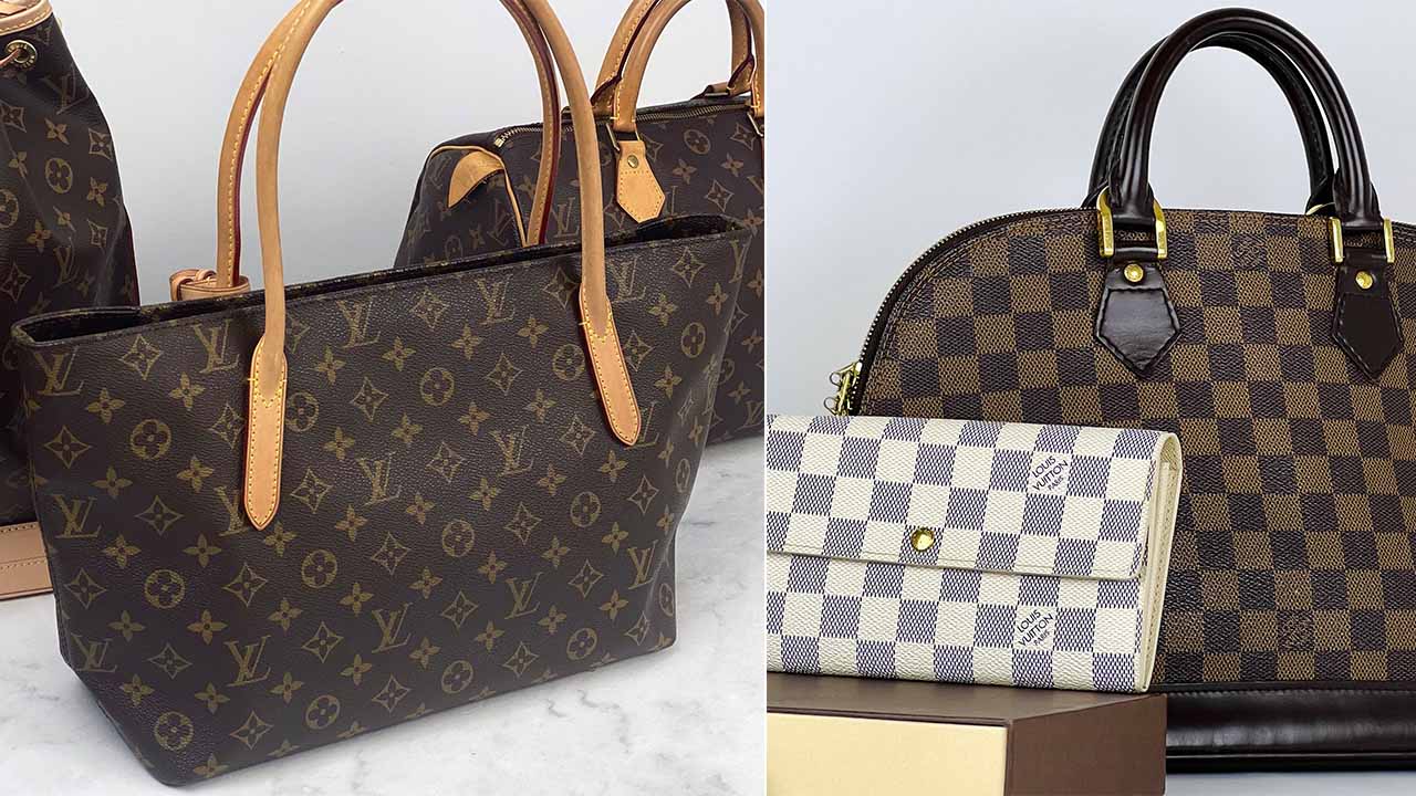 Bolsas Louis Vuitton Alma e Neverfull.