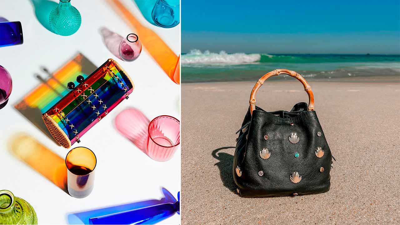 Bolsas da Wai Wai Rio marca sustntável brasileira que estará em exibição na exposição em Londres.