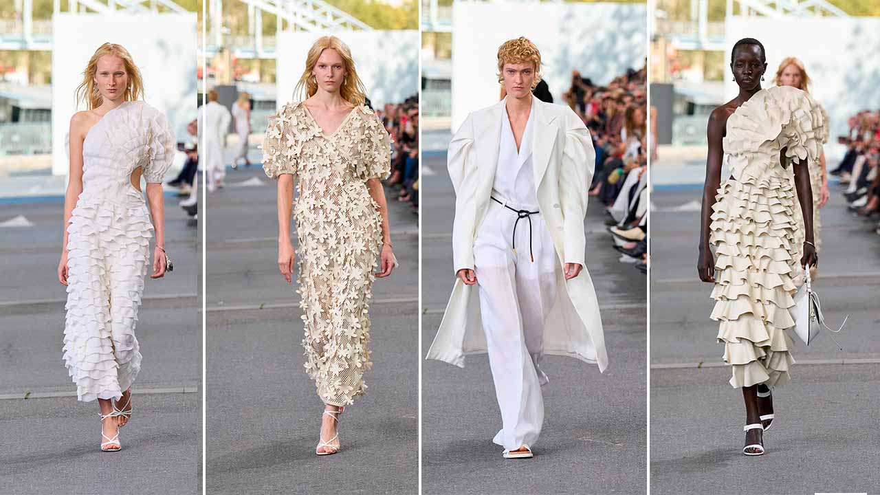 Desfile Chloe na PFW, o ultimo de Gabriela Hearst como diretora criativa.