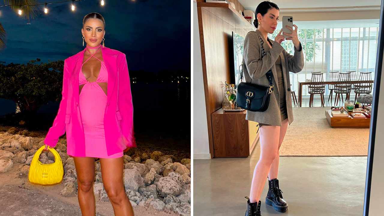 Foto 1: Reprodução/Instagram @camilacoelho; Foto 2: Reprodução/Instagram @camilacoutinho. Clique na imagem e confira peças similares!