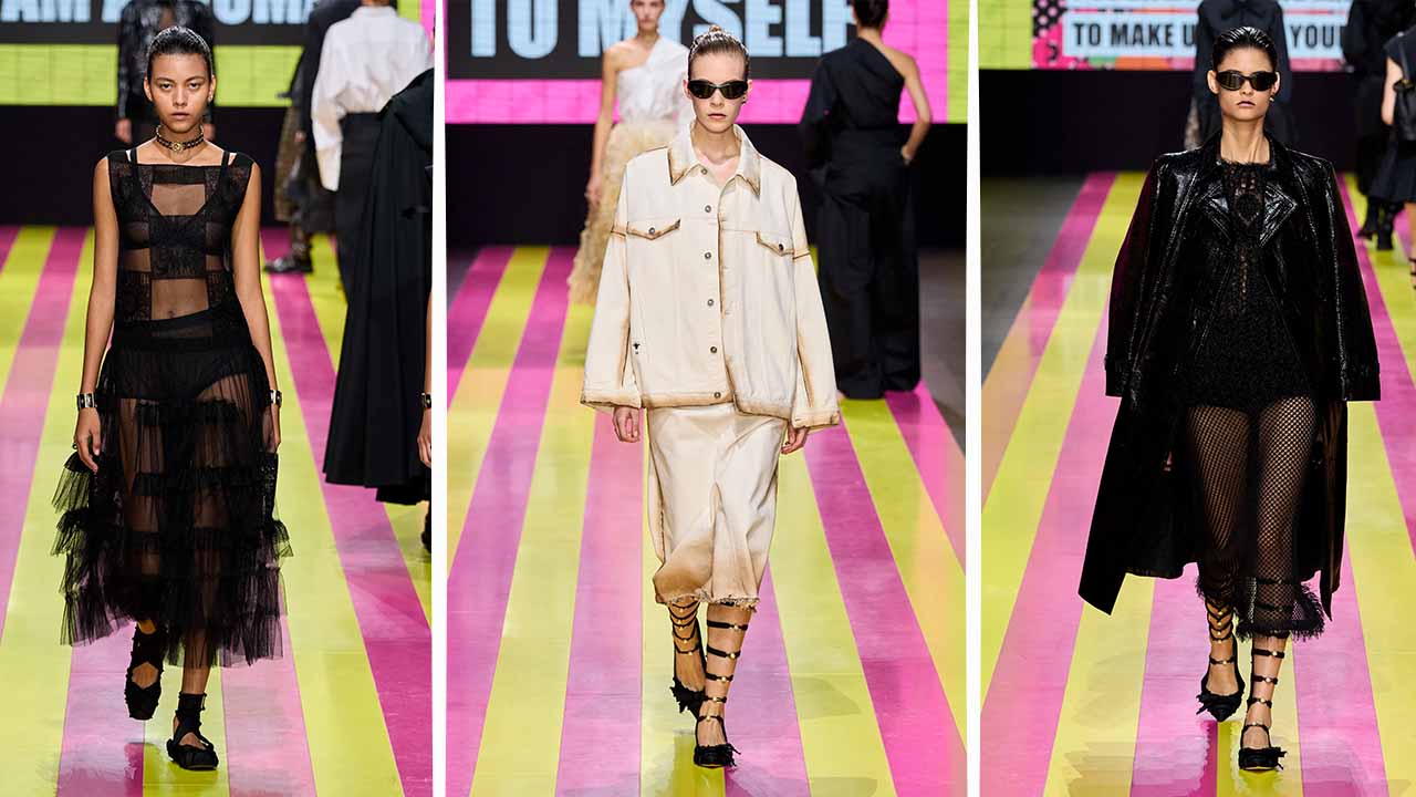 Desfile Dior na PFW.