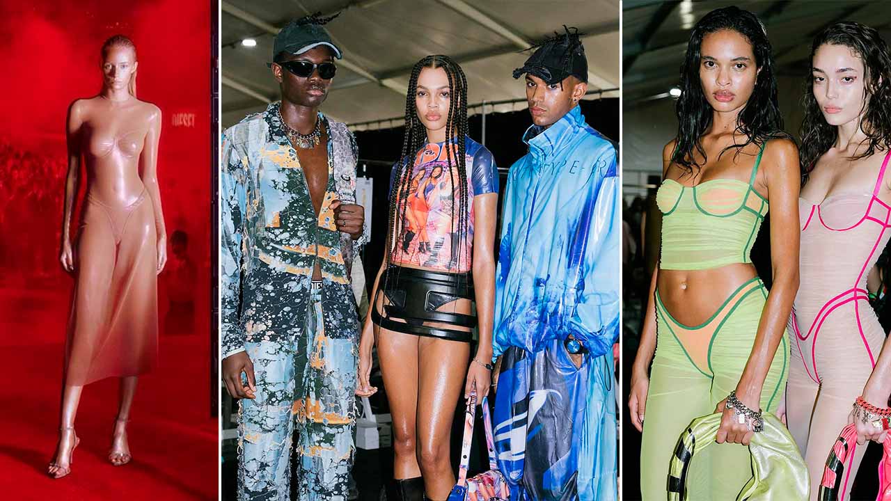 O desfile da Diesel na Semana de Moda de Milão de 2023.