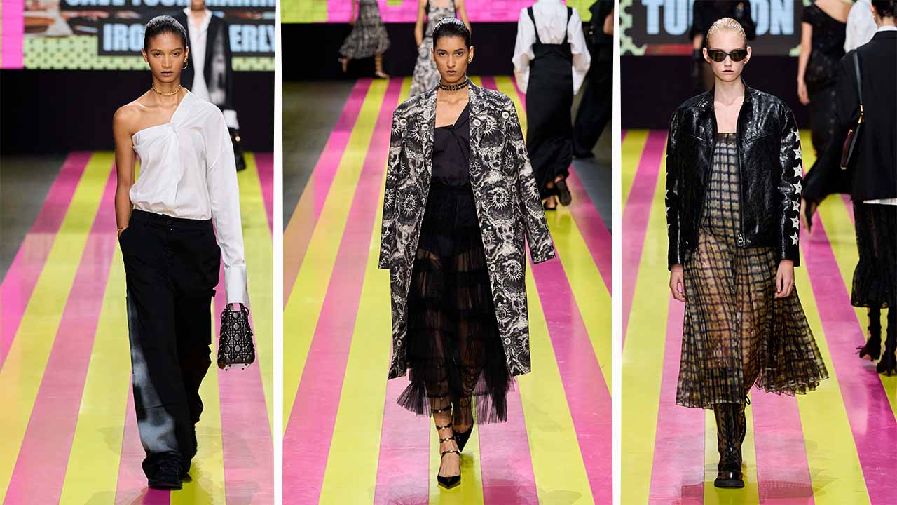 Dior na PFW: Coleção Primavera/Verão 2024.