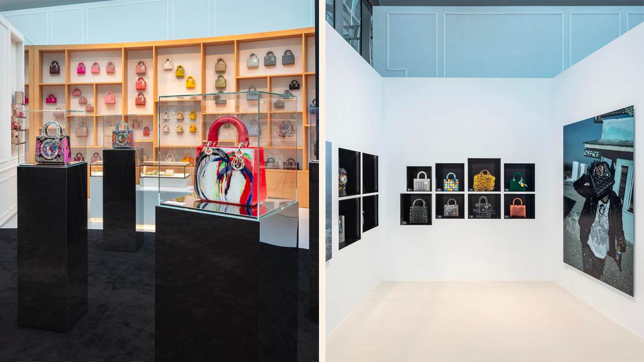 Exposição "Lady Dior Celebration" em Seoul. Clique na imagem e confira criações Dior! (Fotos: Reprodução/Instagram @dior)
