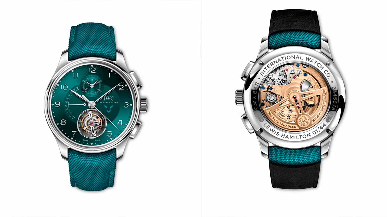 Portugieser Tourbillon Rétrograde Chronograph Lewis Hamilton.