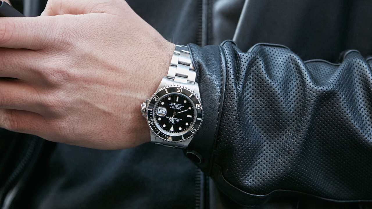 Relógio rolex.