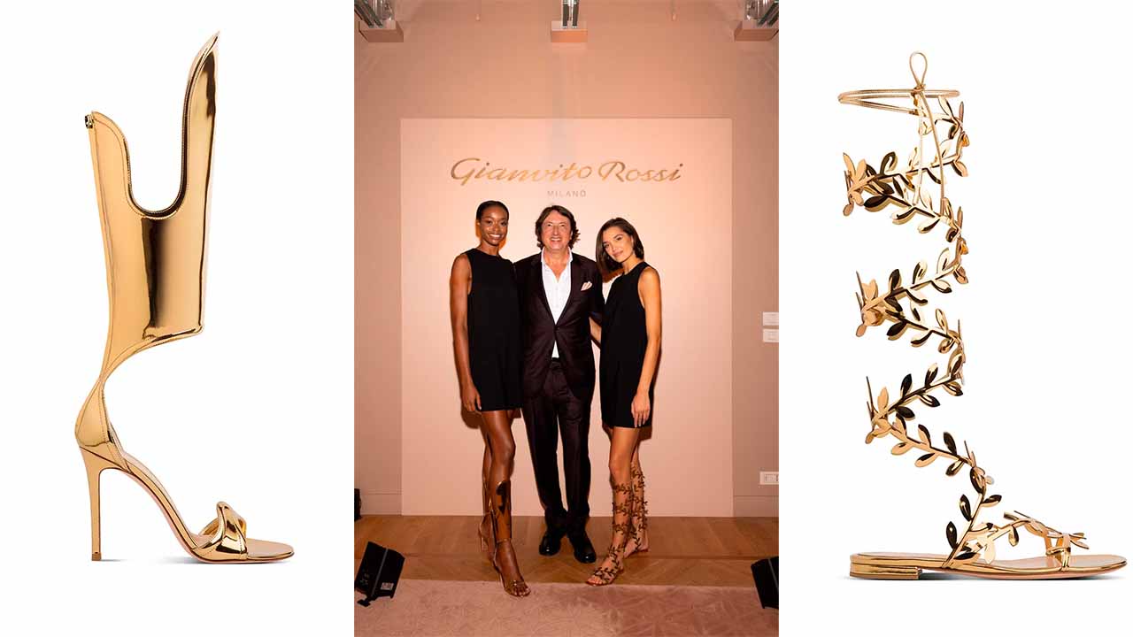 Novos Sapatos Gianvito Rossi.