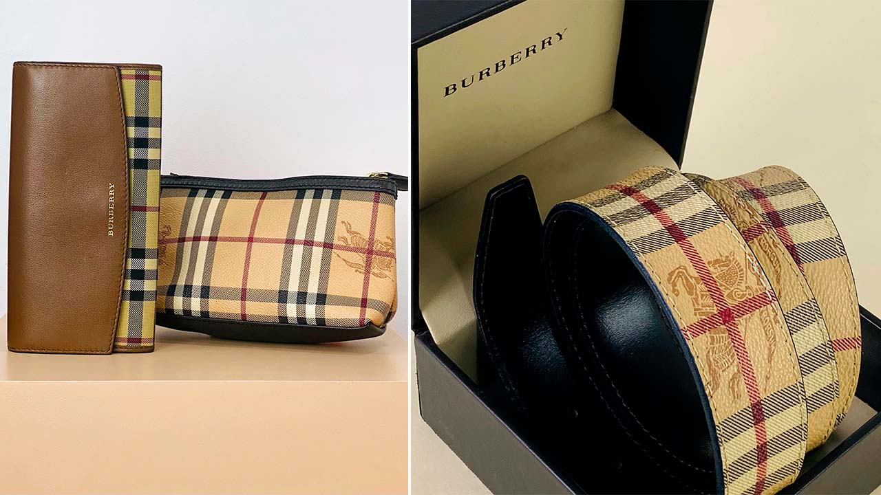 A Burberry é uma das marcas de luxo que tem o xadrez como símbolo reconhecível automaticamente em qualquer lugar do mundo.