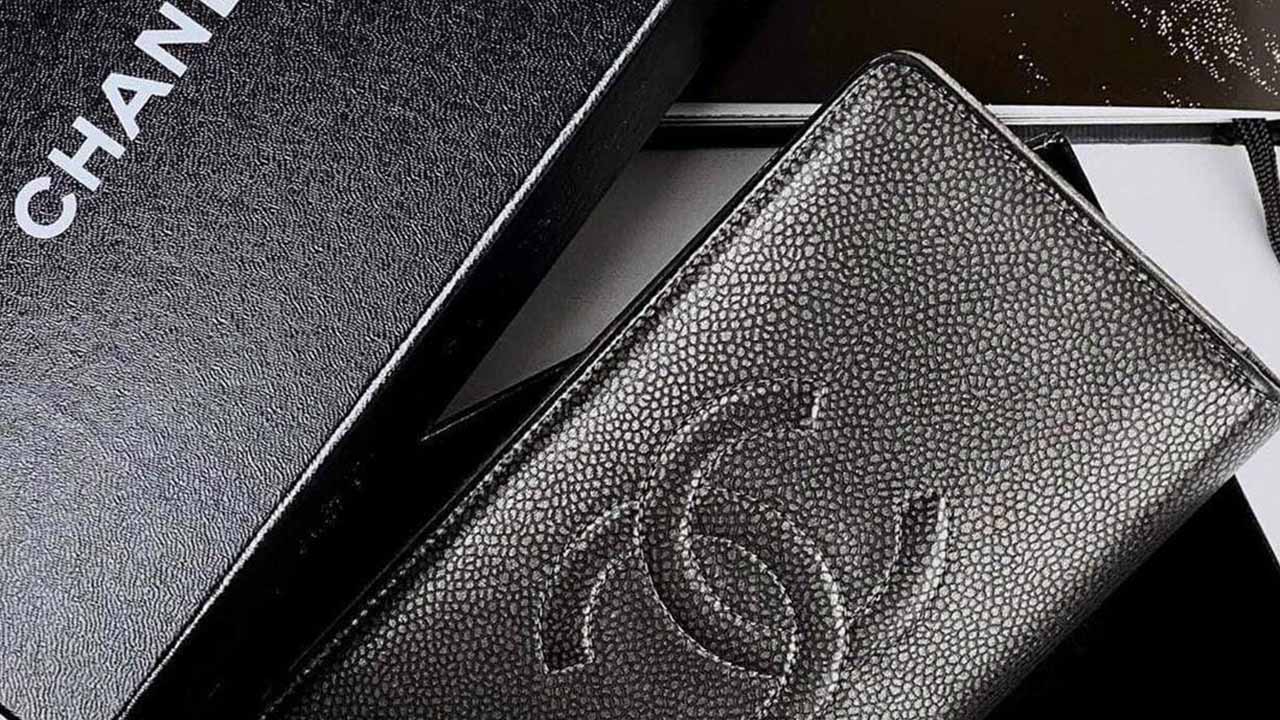 Carteira de Marca de Luxo Chanel.