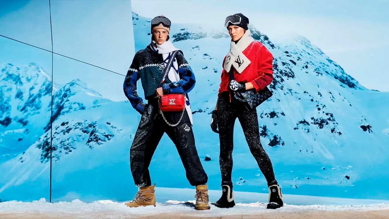 Coleção LV Ski. Clique na imagem e confira mais criações da marca! (Foto: Reprodução/Fashion Network).