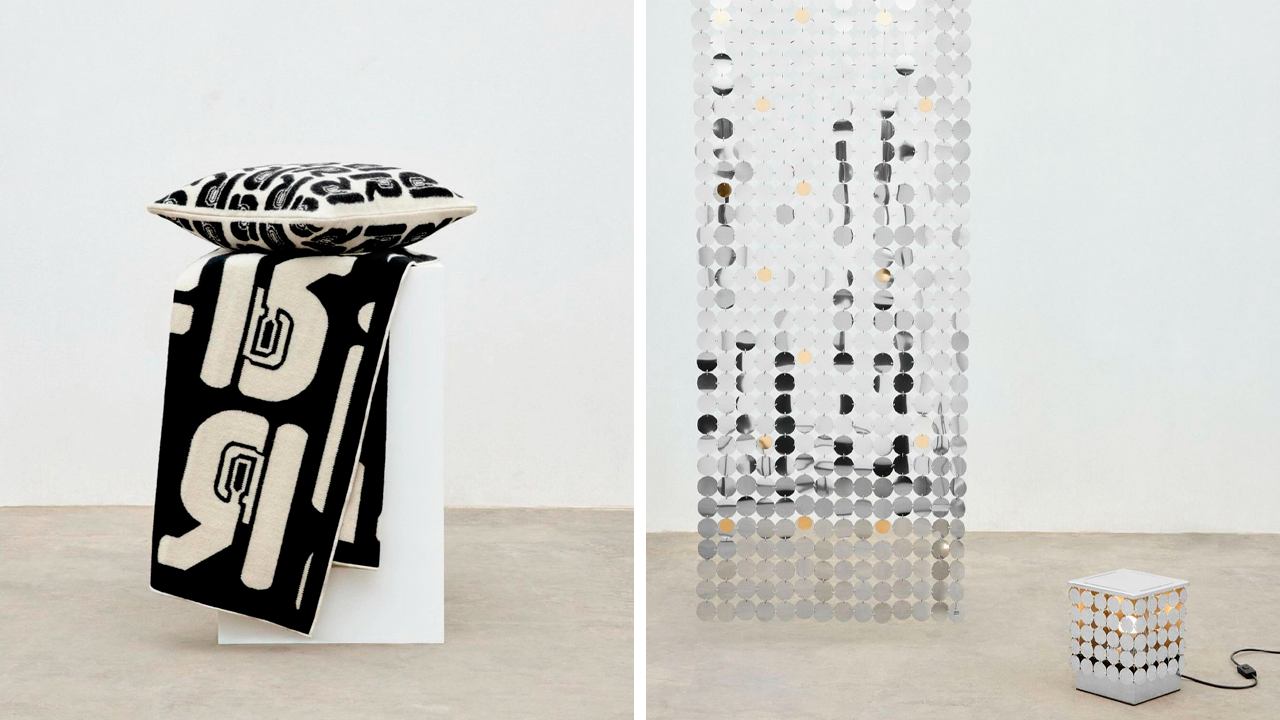 Parceria Rabanne x H&M Home. Clique na imagem e confira criações da Rabanne! (Fotos: Reprodução/Instagram @hmhome)