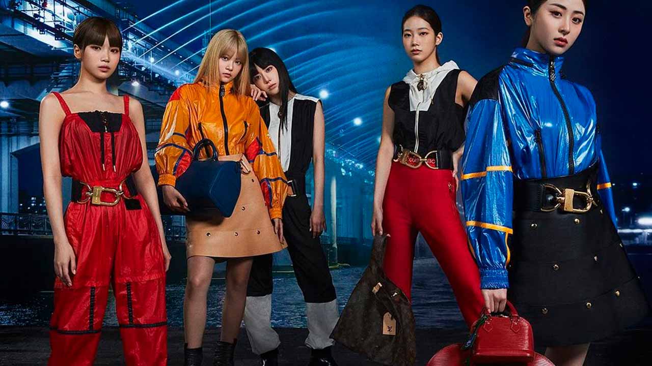 le sserafim é nova embaixadora da louis vuitton.