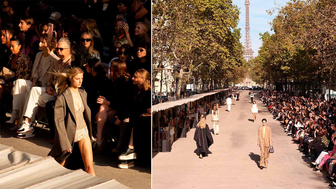 Desfile Stella McCartney na Paris fashio Week.