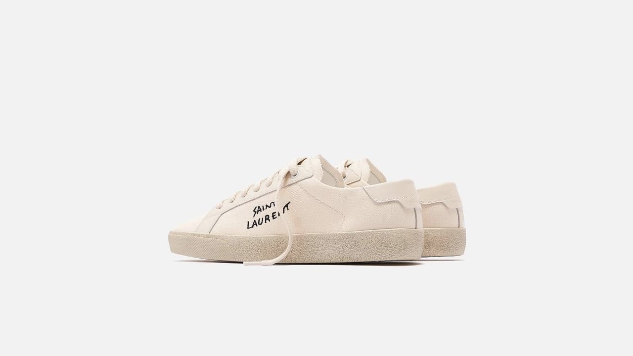 Tênis Saint Laurent Court Classic. Clique na imagem e confira mais modelos da marca! (Foto: Reprodução/Instagram @kithwomen)