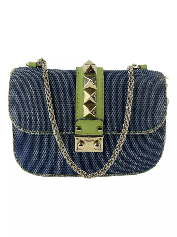 Bolsa Valentino Seminova Glam Lock na Black Friday do Etiqueta Única.