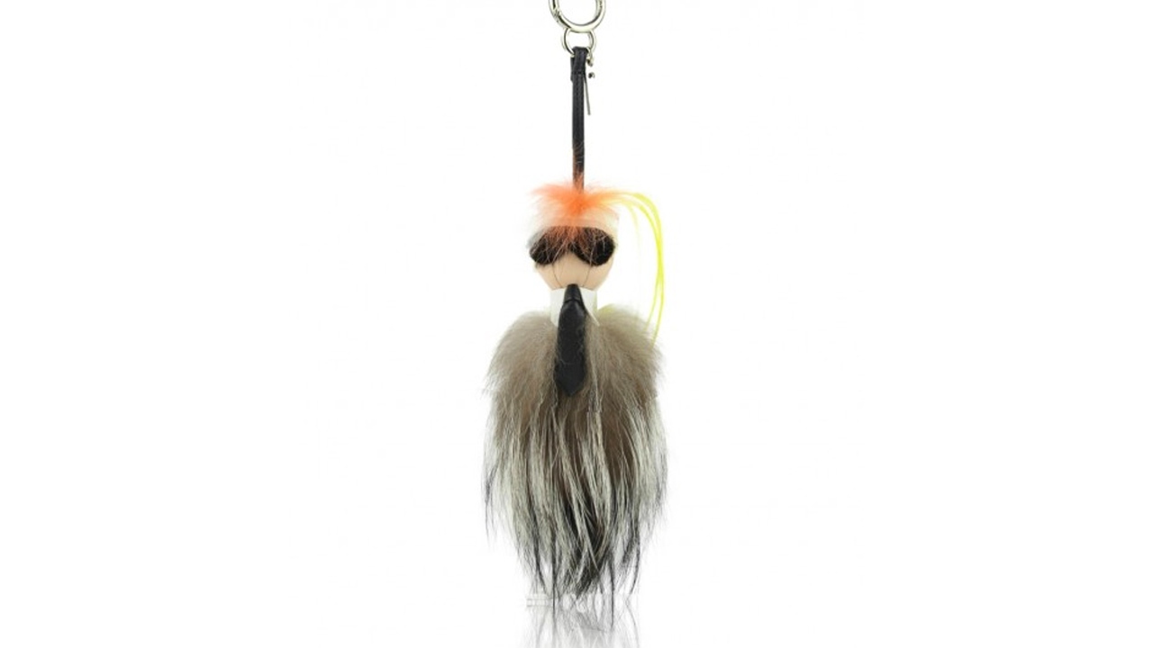 Chaveiro Karlito Fendi. Clique na imagem e confira mais peças da marca!
