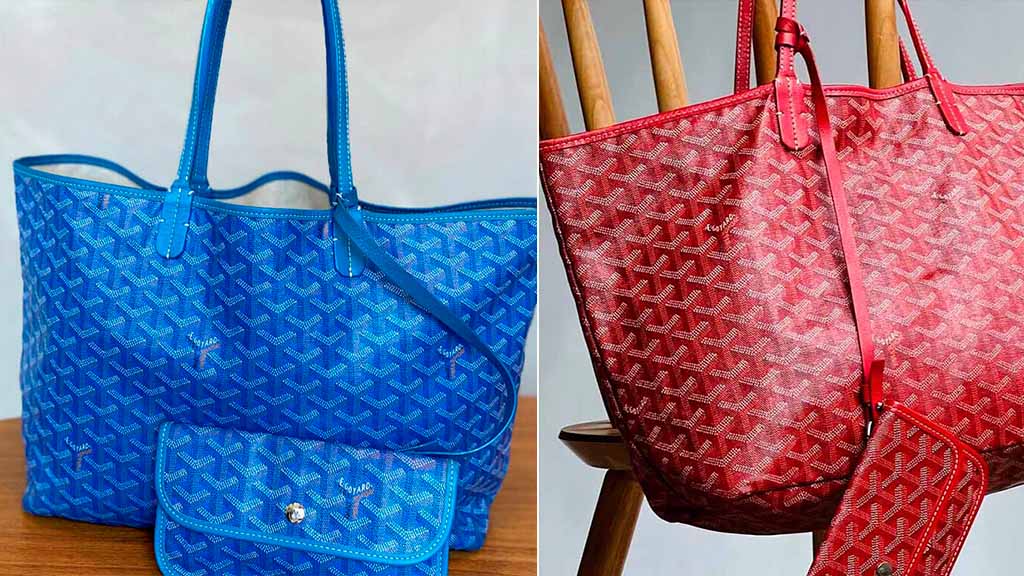 Bolsas para o verão Goyard Saint Louis.