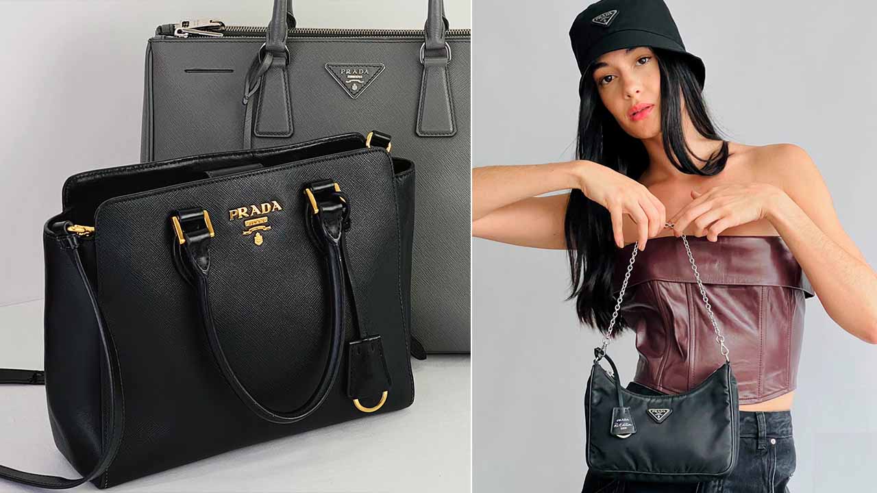 Bolsas Prada: uma das grandes marcas de luxo na Black week.