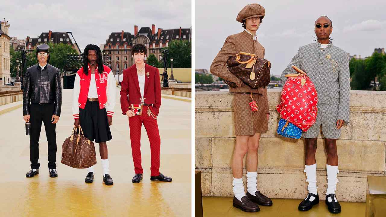 Primeira coleção de Pharell Williams para a Louis Vuitton. Clique na imagem e confira mais criações da marca! (Fotos: Reprodução/Instagram @louisvuitton)