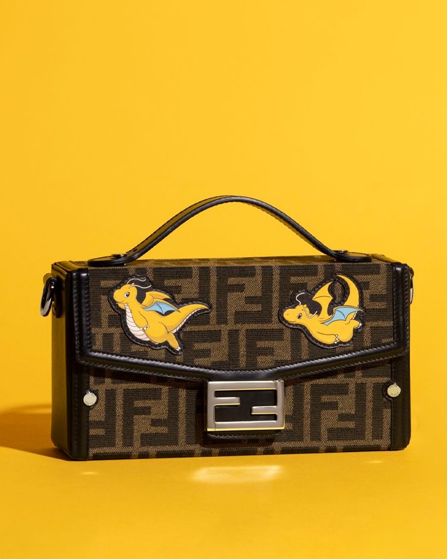 Parceria entre Fendi x Pókemon x FRGMT. Clique na imagem e confira mais criações da marca italiana! (Foto: Reprodução/Instagram @fendi)