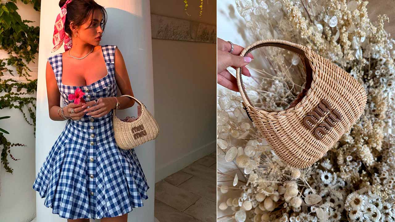 Bolsa d Vime da Miu Miu,