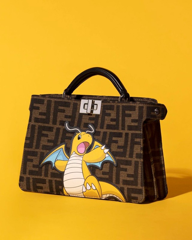 Parceria entre Fendi x Pókemon x FRGMT. Clique na imagem e confira mais criações da marca italiana! (Foto: Reprodução/Instagram @fendi)