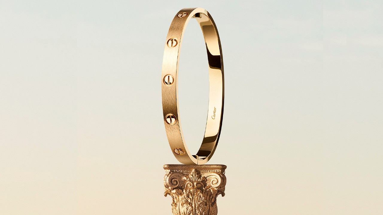 Bracelete Love Cartier. Clique na imagem e confira mais modelos da marca! (Foto: Reprodução/Instagram @cartier)
