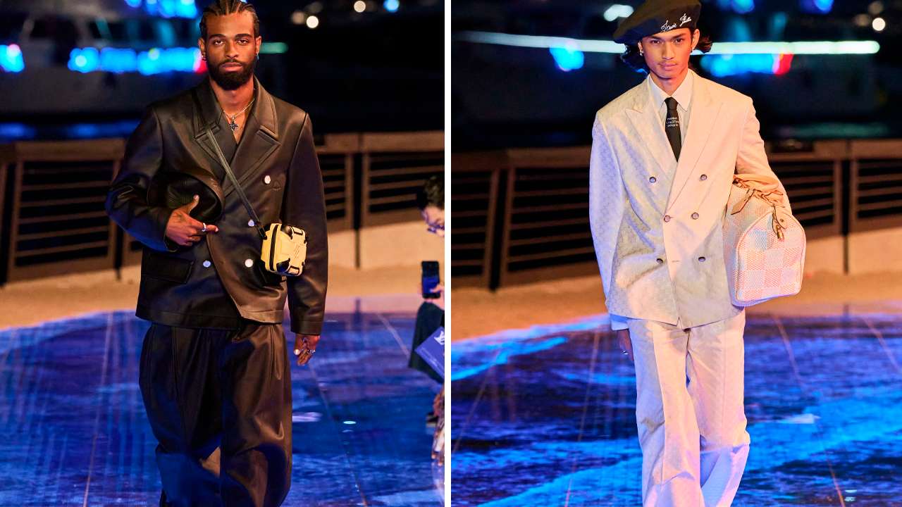 Desfile Louis Vuitton Pre-Fall 2024. Clique na imagem e confira mais criações da marca! (Fotos: Reprodução/Vogue Runaway)