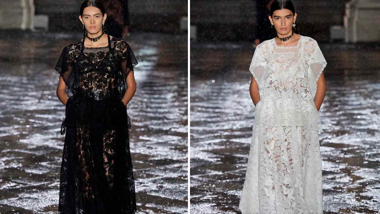 Desfile Dior Cruise 2024. Clique na imagem e confira mais criações da marca! (Fotos: Reprodução/Vogue Runaway)