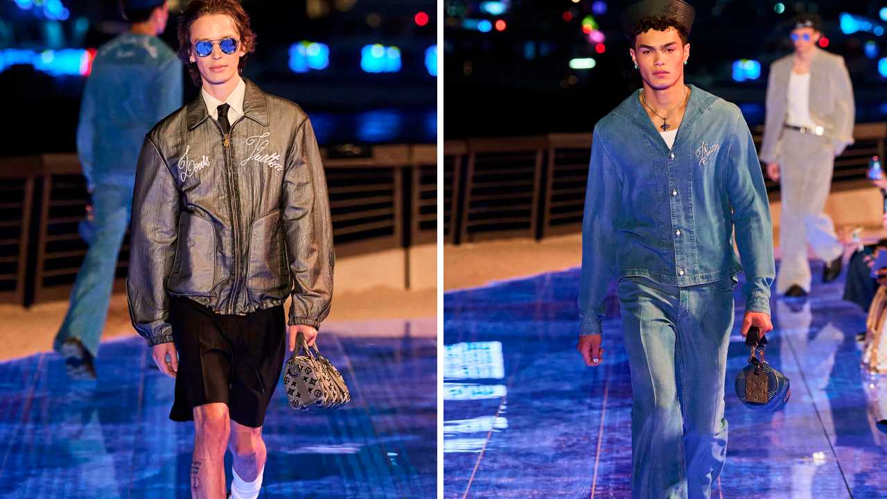 Desfile Louis Vuitton Pre-Fall 2024. Clique na imagem e confira mais criações da marca! (Fotos: Reprodução/Vogue Runaway)