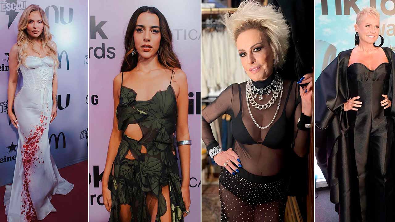 Os Looks de Luisa Sonsa, Marina Sena Ana Maria Braga e Xuxa no TikTok Awards 2023.