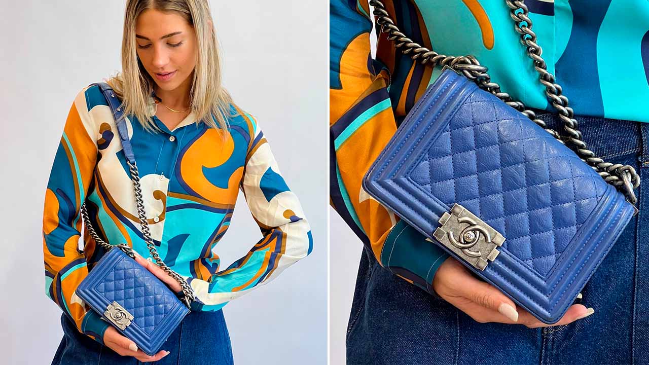 Montagem com fotos de Mini Bolsas Chanel.