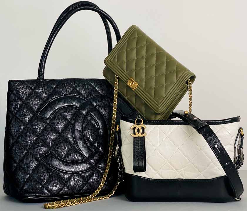 Bolsas Chanel.