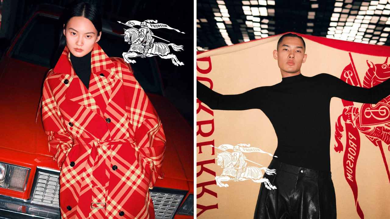 Campanha de Ano Novo Lunar da Burberry. Clique na imagem e confira criações da marca! (Fotos: Reprodução/Instagram @burberry)